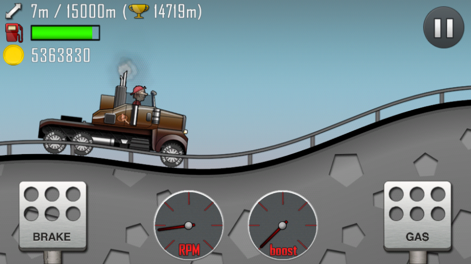 what vehicle is best for each track in hill climb racing 2